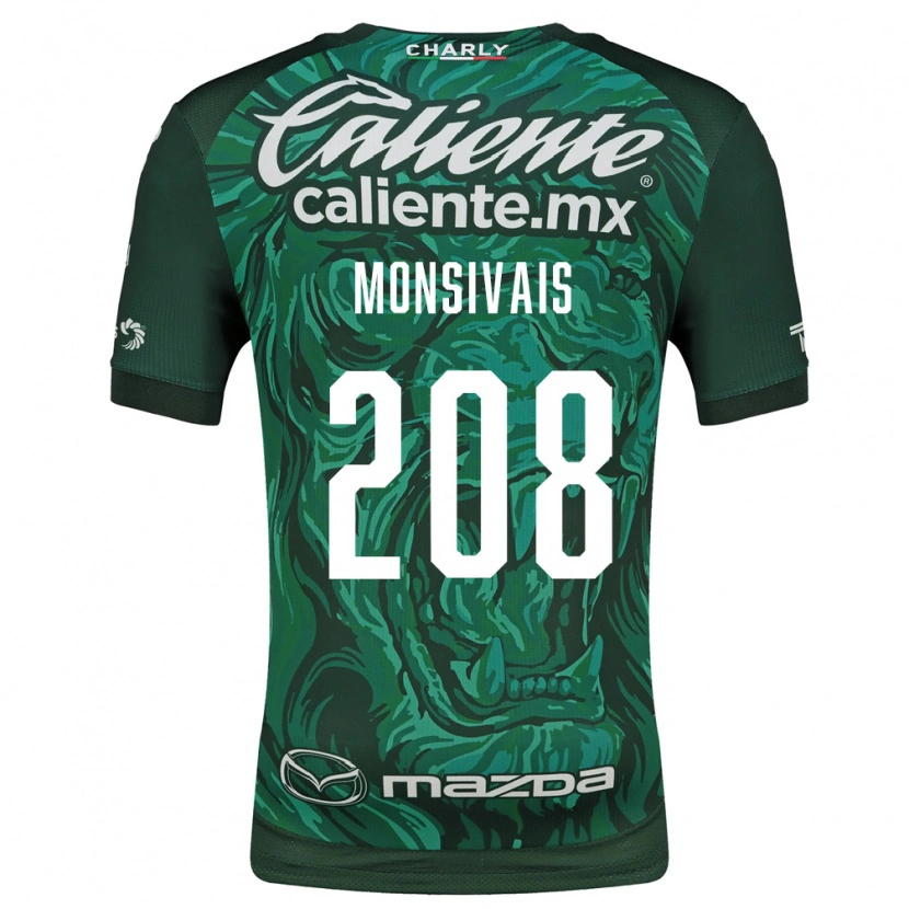 Danxen Damen Daniel Monsivaís #208 Grün Schwarz Heimtrikot Trikot 2026/27 T-Shirt Schweiz