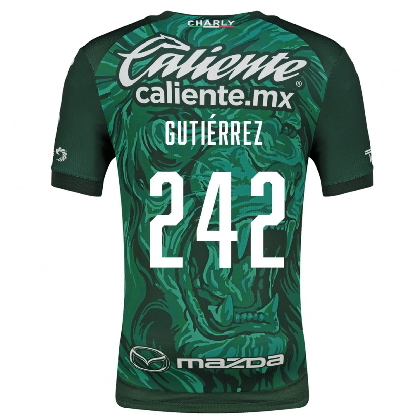 Danxen Damen Daniel Gutiérrez #242 Grün Schwarz Heimtrikot Trikot 2026/27 T-Shirt Schweiz