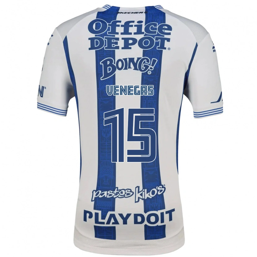 Danxen Damen Francisco Venegas #15 Weiß Marineblau Heimtrikot Trikot 2026/27 T-Shirt Schweiz