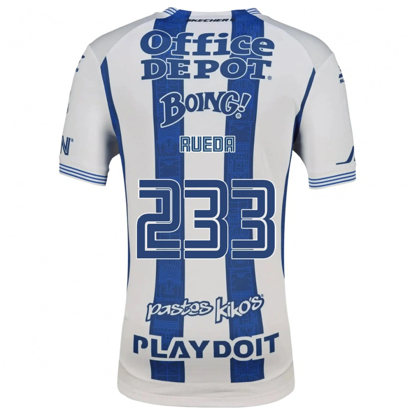 Danxen Damen Mateo Rueda #233 Weiß Marineblau Heimtrikot Trikot 2026/27 T-Shirt Schweiz