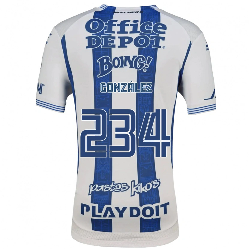Danxen Damen Oswaldo González #234 Weiß Marineblau Heimtrikot Trikot 2026/27 T-Shirt Schweiz