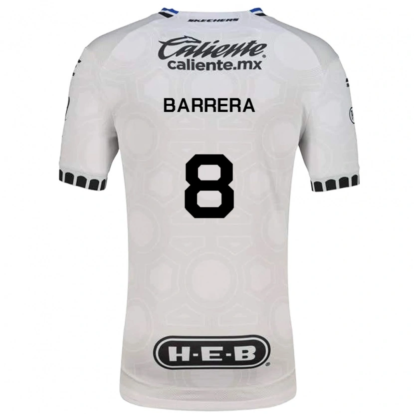 Danxen Damen Pablo Barrera #8 Weiß Schwarz Blau Heimtrikot Trikot 2026/27 T-Shirt Schweiz