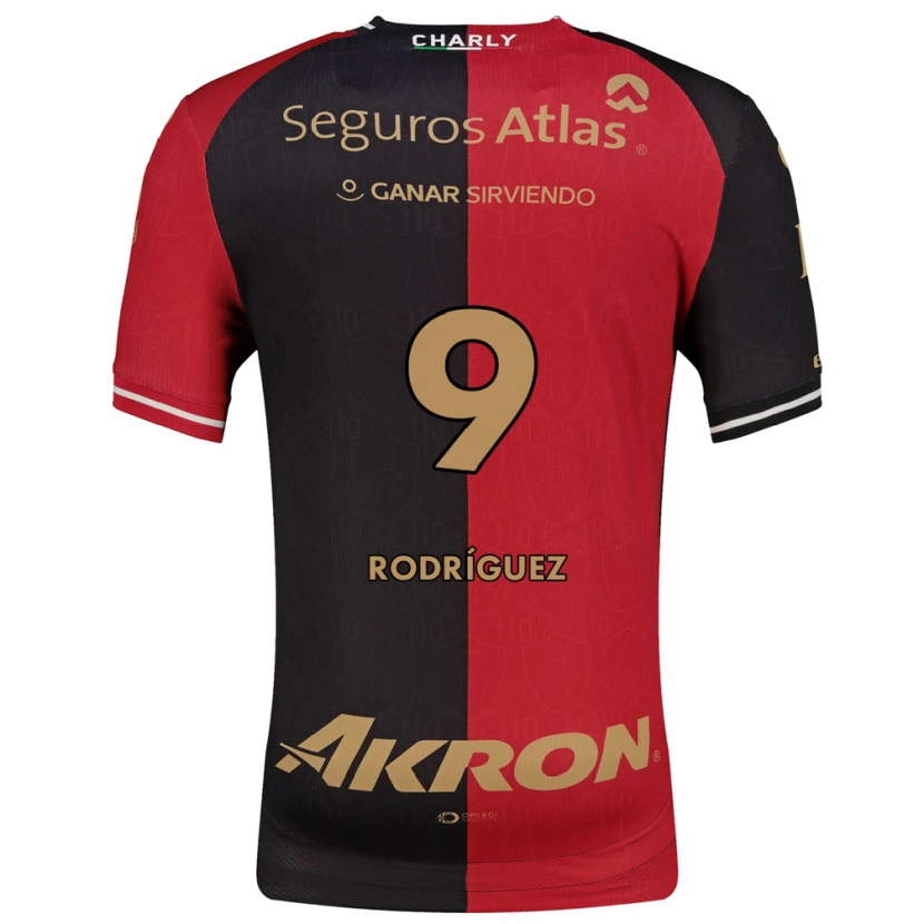 Danxen Damen Agustín Rodríguez #9 Rot Schwarz Braun Heimtrikot Trikot 2026/27 T-Shirt Schweiz