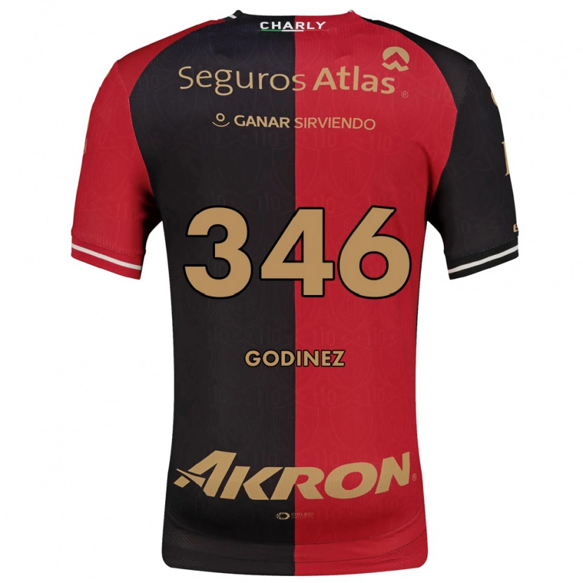 Danxen Damen Olmo Godínez #346 Rot Schwarz Braun Heimtrikot Trikot 2026/27 T-Shirt Schweiz