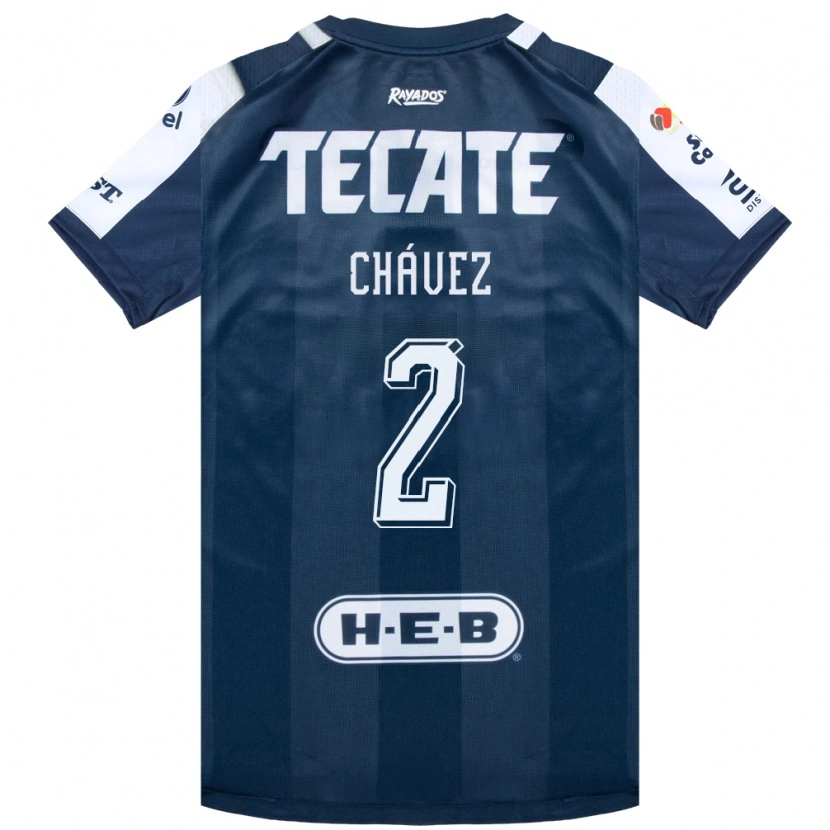 Danxen Damen Ricardo Chávez #2 Tintenblau Weiß Rot Heimtrikot Trikot 2026/27 T-Shirt Schweiz