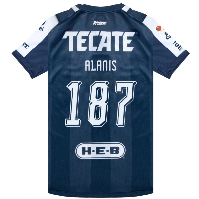 Danxen Damen Brian Alanís #187 Tintenblau Weiß Rot Heimtrikot Trikot 2026/27 T-Shirt Schweiz
