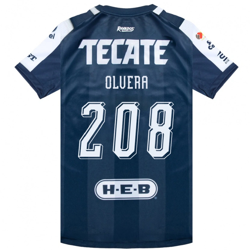 Danxen Damen Marcelo Olvera #208 Tintenblau Weiß Rot Heimtrikot Trikot 2026/27 T-Shirt Schweiz