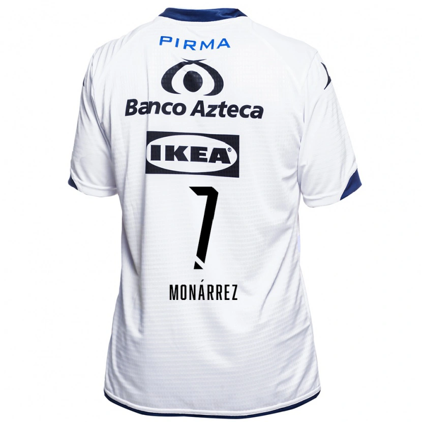 Danxen Damen Fernando Monárrez #7 Weiß Schwarz Blau Heimtrikot Trikot 2026/27 T-Shirt Schweiz