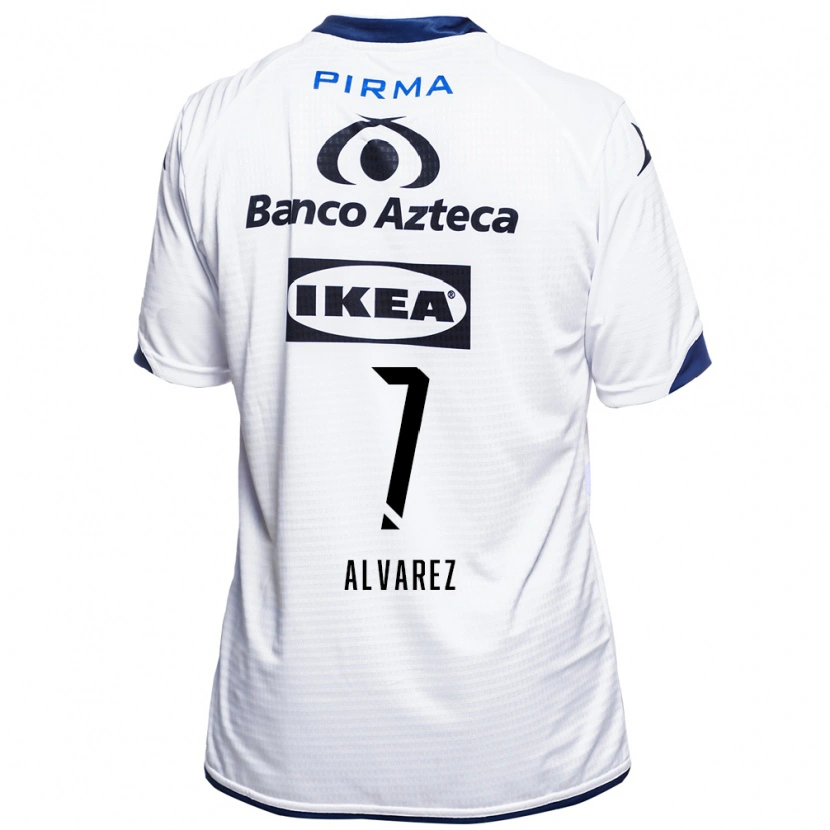 Danxen Damen Daniel Álvarez #7 Weiß Schwarz Blau Heimtrikot Trikot 2026/27 T-Shirt Schweiz