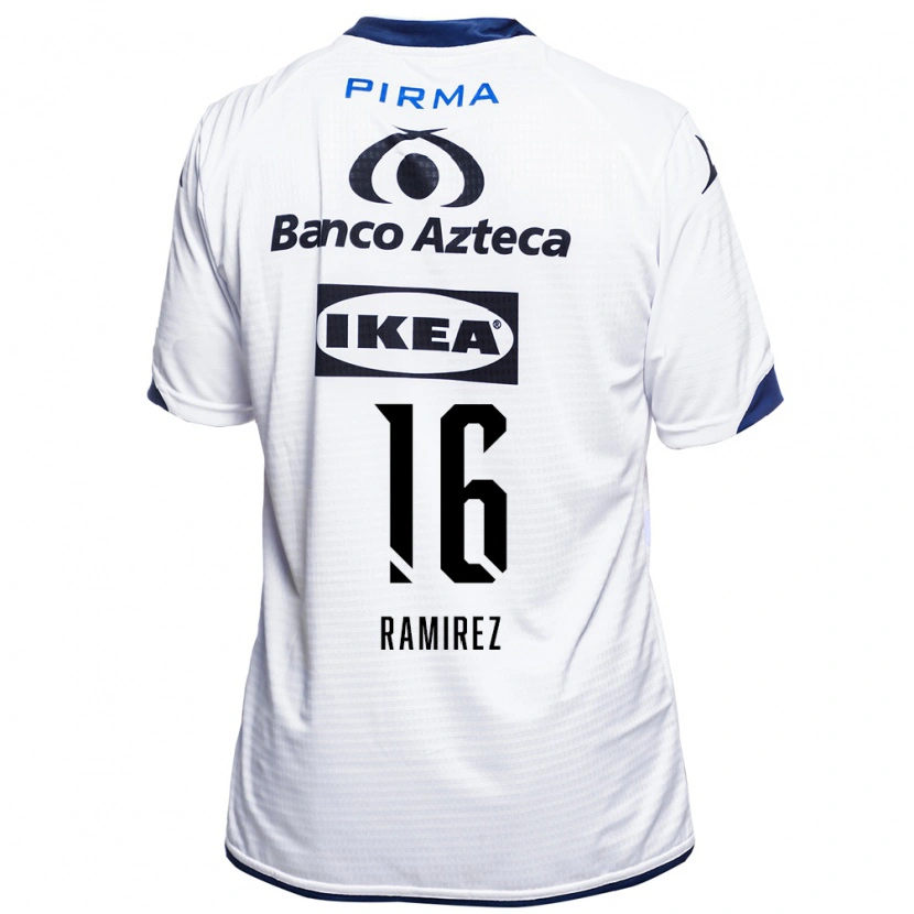 Danxen Damen Alonso Ramírez #16 Weiß Schwarz Blau Heimtrikot Trikot 2026/27 T-Shirt Schweiz
