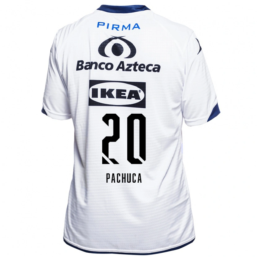 Danxen Damen José Pachuca #20 Weiß Schwarz Blau Heimtrikot Trikot 2026/27 T-Shirt Schweiz