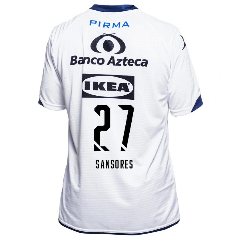 Danxen Damen Miguel Sansores #27 Weiß Schwarz Blau Heimtrikot Trikot 2026/27 T-Shirt Schweiz