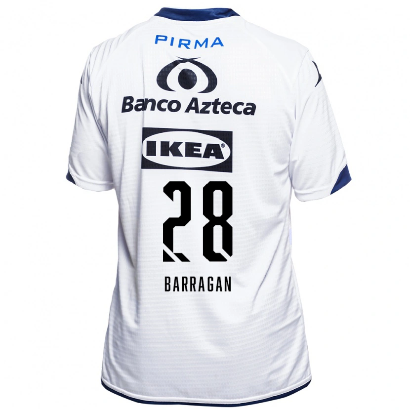Danxen Damen Martín Barragán #28 Weiß Schwarz Blau Heimtrikot Trikot 2026/27 T-Shirt Schweiz