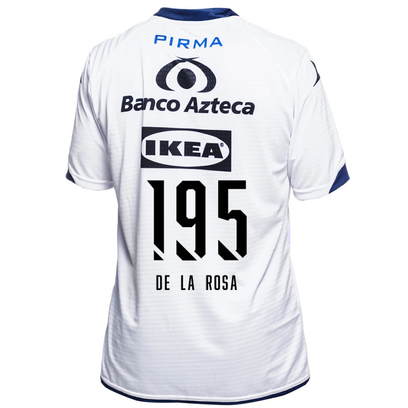 Danxen Damen Álvaro De La Rosa #195 Weiß Schwarz Blau Heimtrikot Trikot 2026/27 T-Shirt Schweiz