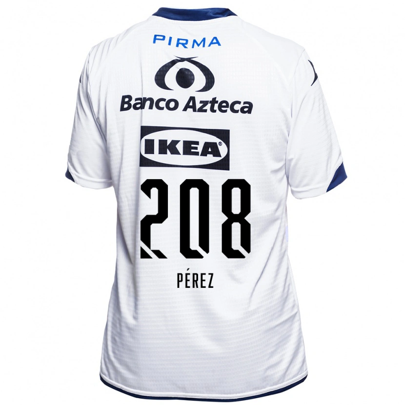 Danxen Damen Osvaldo Pérez #208 Weiß Schwarz Blau Heimtrikot Trikot 2026/27 T-Shirt Schweiz
