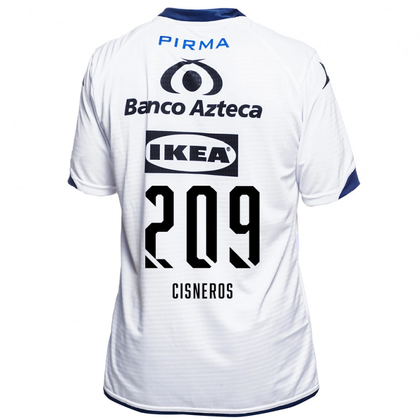 Danxen Damen Elisvan Cisneros #209 Weiß Schwarz Blau Heimtrikot Trikot 2026/27 T-Shirt Schweiz