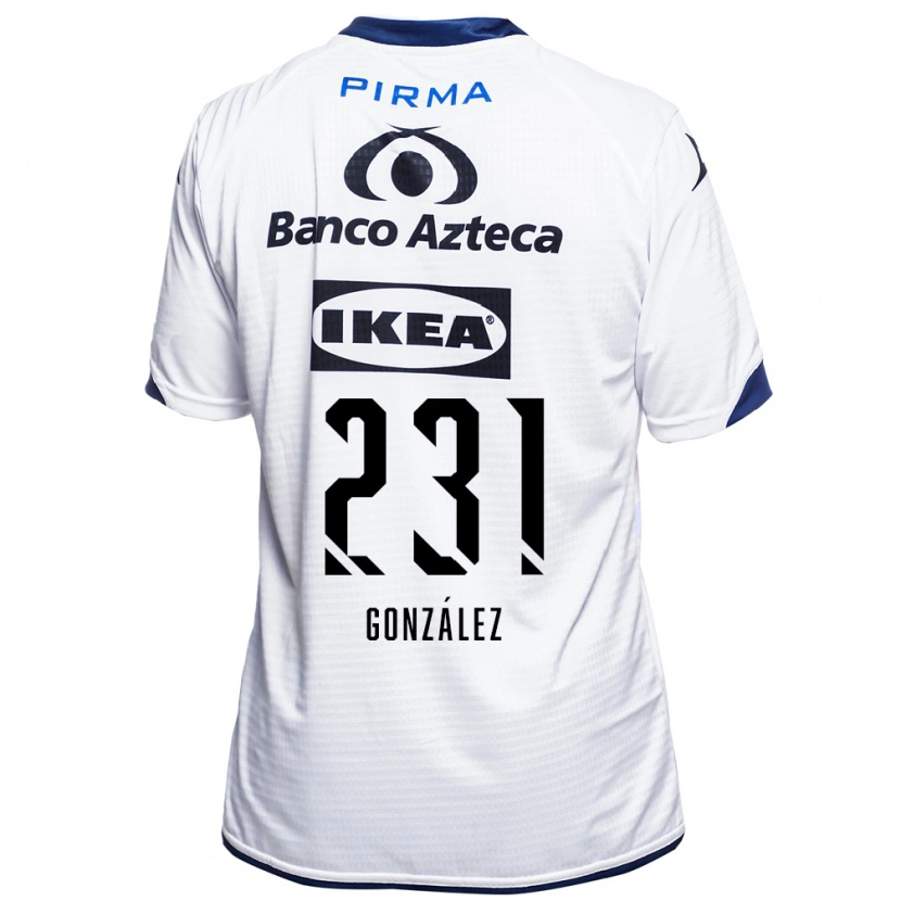 Danxen Damen Ángel González #231 Weiß Schwarz Blau Heimtrikot Trikot 2026/27 T-Shirt Schweiz