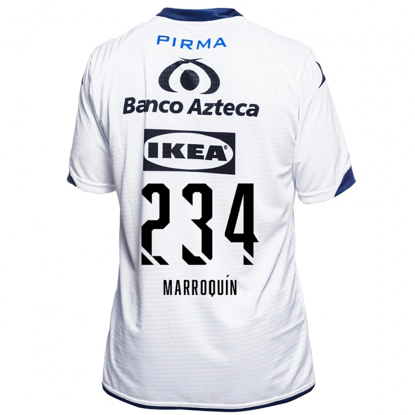 Danxen Damen Luis Marroquín #234 Weiß Schwarz Blau Heimtrikot Trikot 2026/27 T-Shirt Schweiz