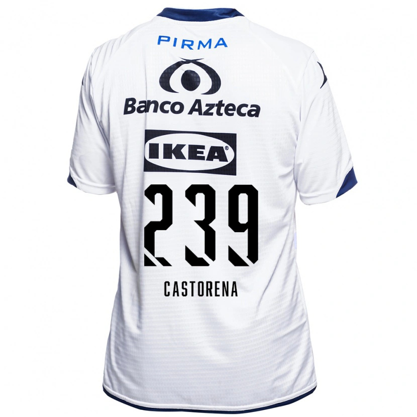 Danxen Damen Ernesto Castorena #239 Weiß Schwarz Blau Heimtrikot Trikot 2026/27 T-Shirt Schweiz