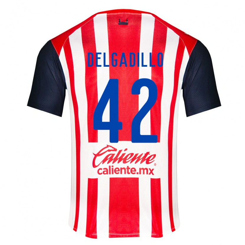 Danxen Damen Diego Delgadillo #42 Rot Schwarz Weiß Heimtrikot Trikot 2026/27 T-Shirt Schweiz