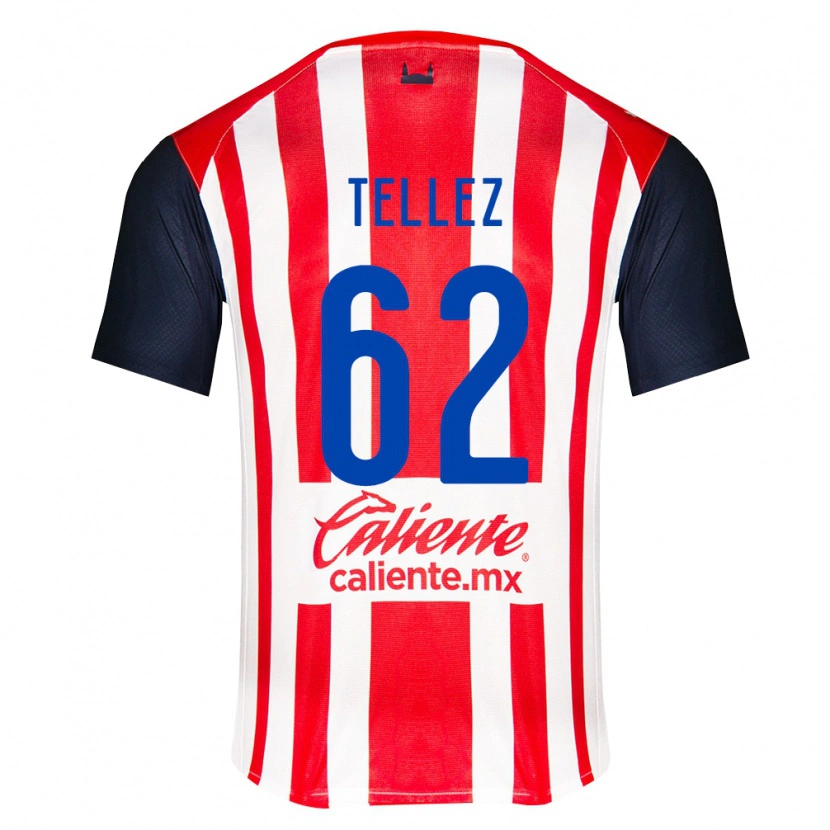Danxen Damen Brandon Téllez #62 Rot Schwarz Weiß Heimtrikot Trikot 2026/27 T-Shirt Schweiz