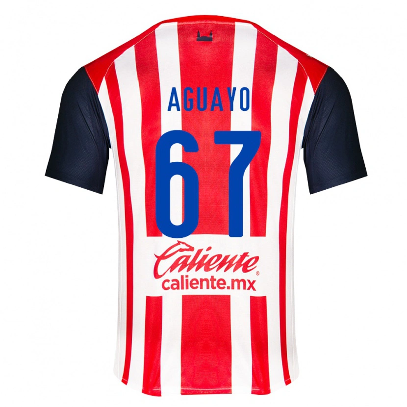 Danxen Damen Sergio Aguayo #67 Rot Schwarz Weiß Heimtrikot Trikot 2026/27 T-Shirt Schweiz
