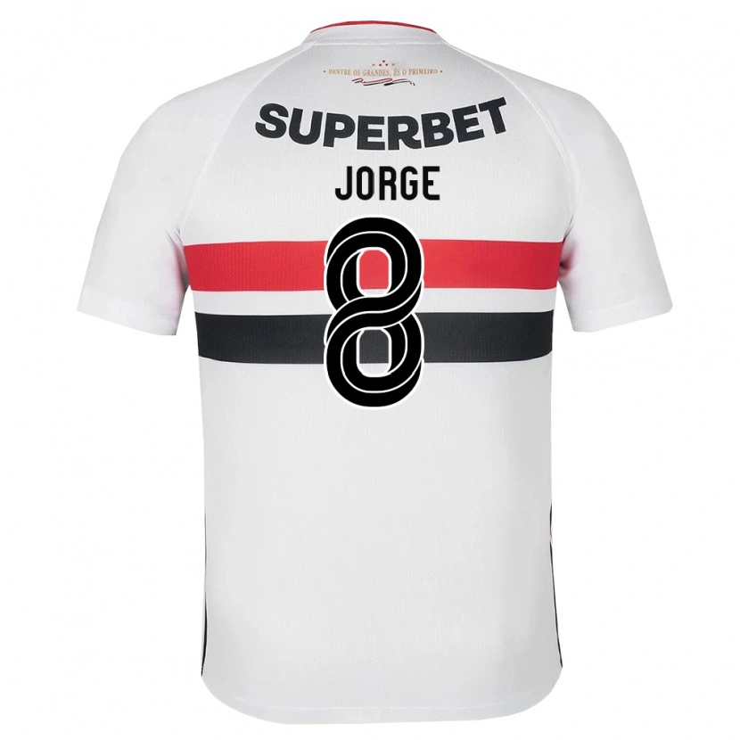 Danxen Damen Lucas Jorge #8 Weiß Rot Schwarz Heimtrikot Trikot 2026/27 T-Shirt Schweiz