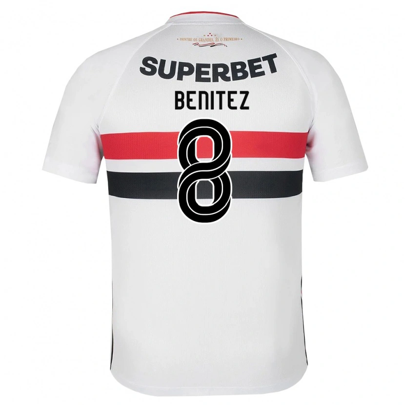 Danxen Damen Martin Benitez #8 Weiß Rot Schwarz Heimtrikot Trikot 2026/27 T-Shirt Schweiz