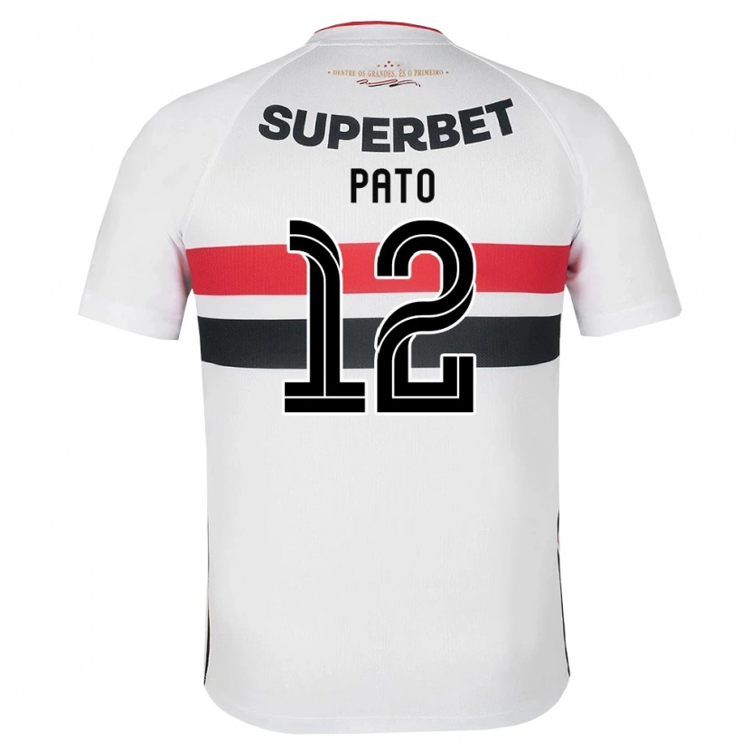 Danxen Damen Alexandre Pato #12 Weiß Rot Schwarz Heimtrikot Trikot 2026/27 T-Shirt Schweiz
