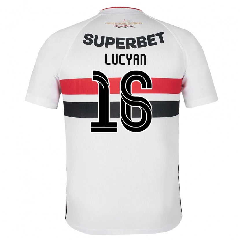 Danxen Damen Lucyan Gabriel Arruda Delgado #16 Weiß Rot Schwarz Heimtrikot Trikot 2026/27 T-Shirt Schweiz