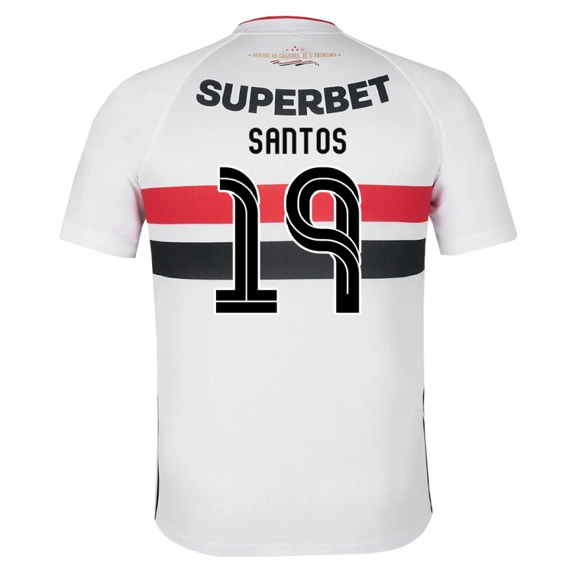 Danxen Damen Kaio Santos #19 Weiß Rot Schwarz Heimtrikot Trikot 2026/27 T-Shirt Schweiz