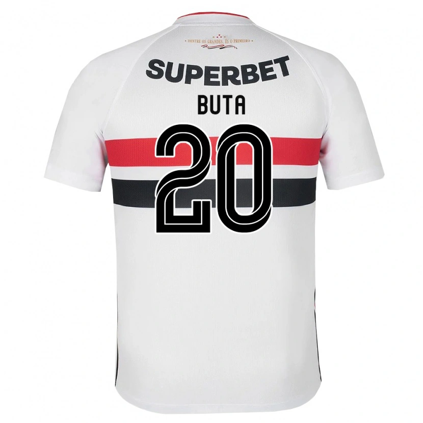 Danxen Damen Aurélio Buta #20 Weiß Rot Schwarz Heimtrikot Trikot 2026/27 T-Shirt Schweiz