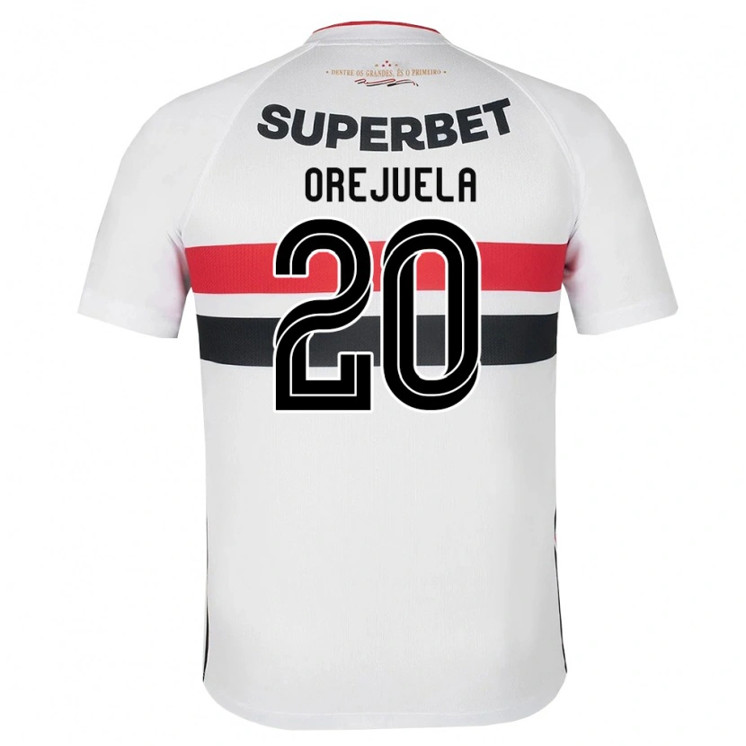 Danxen Damen Luis Manuel Orejuela #20 Weiß Rot Schwarz Heimtrikot Trikot 2026/27 T-Shirt Schweiz