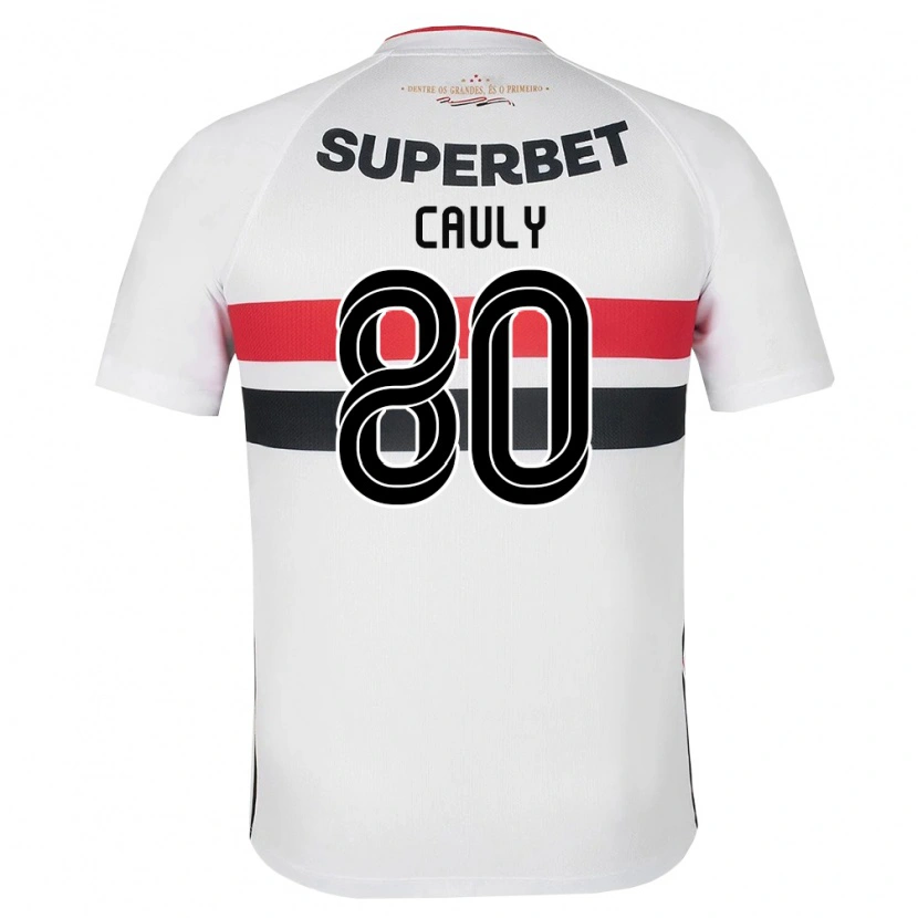 Danxen Damen Cauly Oliveira Souza #80 Weiß Rot Schwarz Heimtrikot Trikot 2026/27 T-Shirt Schweiz