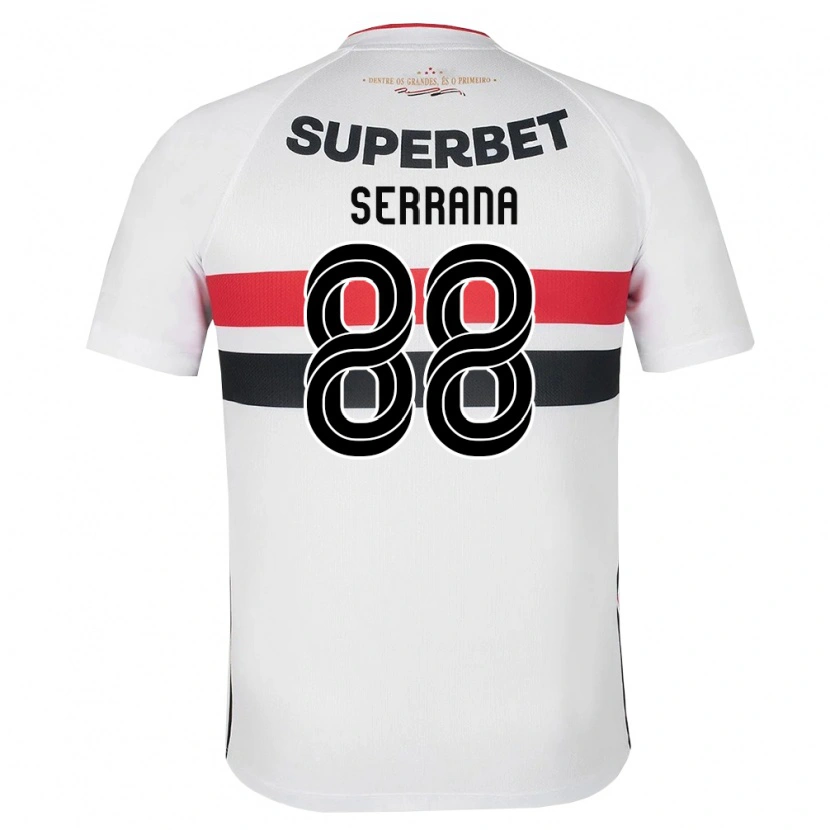 Danxen Damen Serrana #88 Weiß Rot Schwarz Heimtrikot Trikot 2026/27 T-Shirt Schweiz