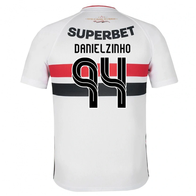 Danxen Damen Danielzinho #94 Weiß Rot Schwarz Heimtrikot Trikot 2026/27 T-Shirt Schweiz