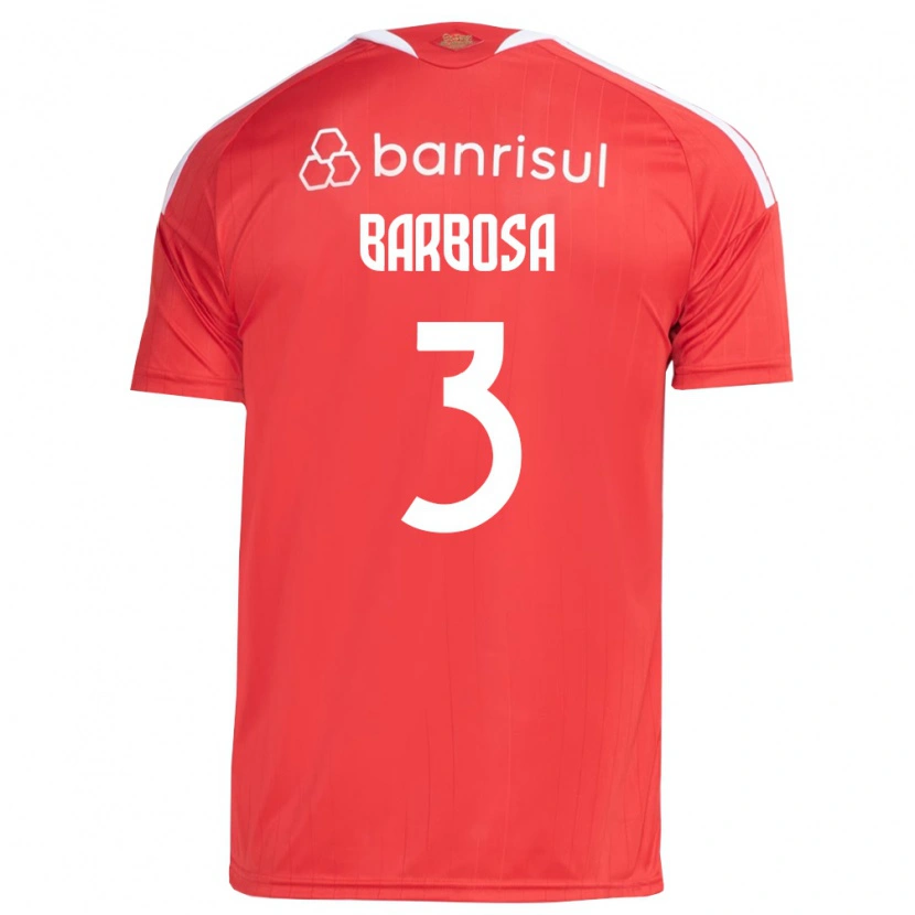 Danxen Damen Mauricio Barbosa #3 Rot Weiß Heimtrikot Trikot 2026/27 T-Shirt Schweiz