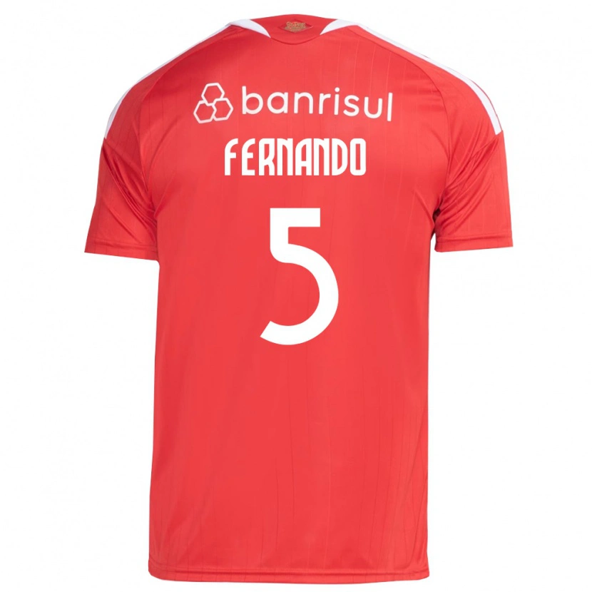 Danxen Damen Fernando #5 Rot Weiß Heimtrikot Trikot 2026/27 T-Shirt Schweiz