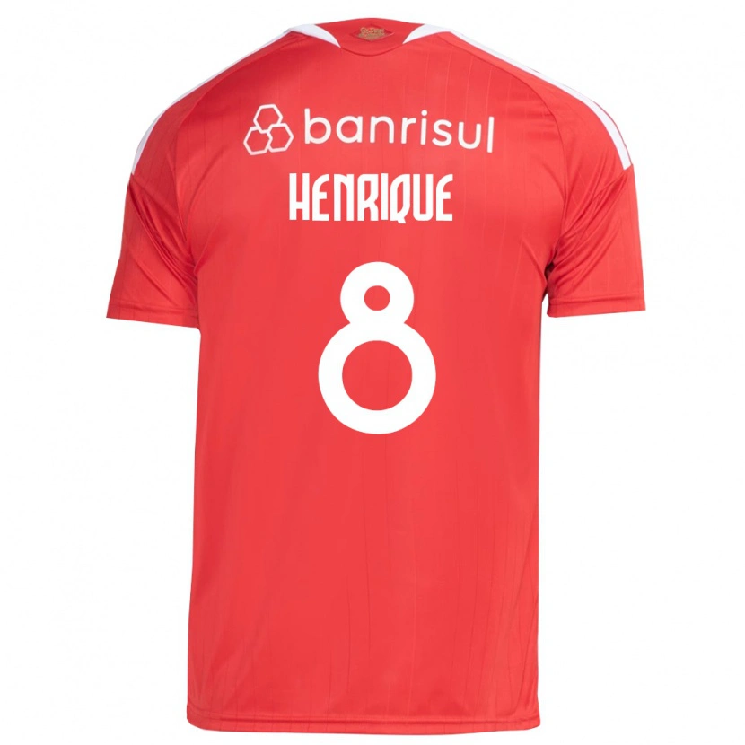 Danxen Damen Bruno Henrique #8 Rot Weiß Heimtrikot Trikot 2026/27 T-Shirt Schweiz