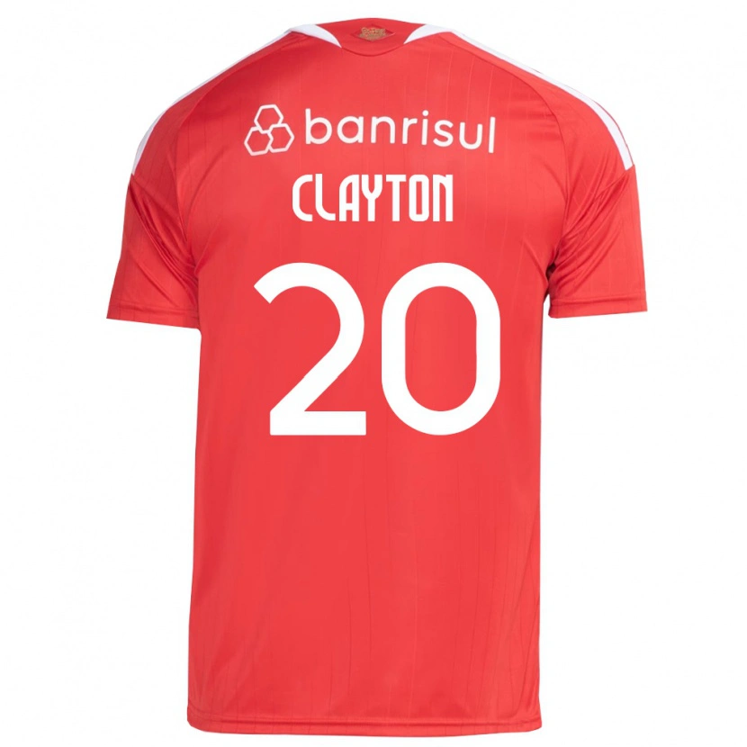Danxen Damen Clayton Sampaio Pereira #20 Rot Weiß Heimtrikot Trikot 2026/27 T-Shirt Schweiz