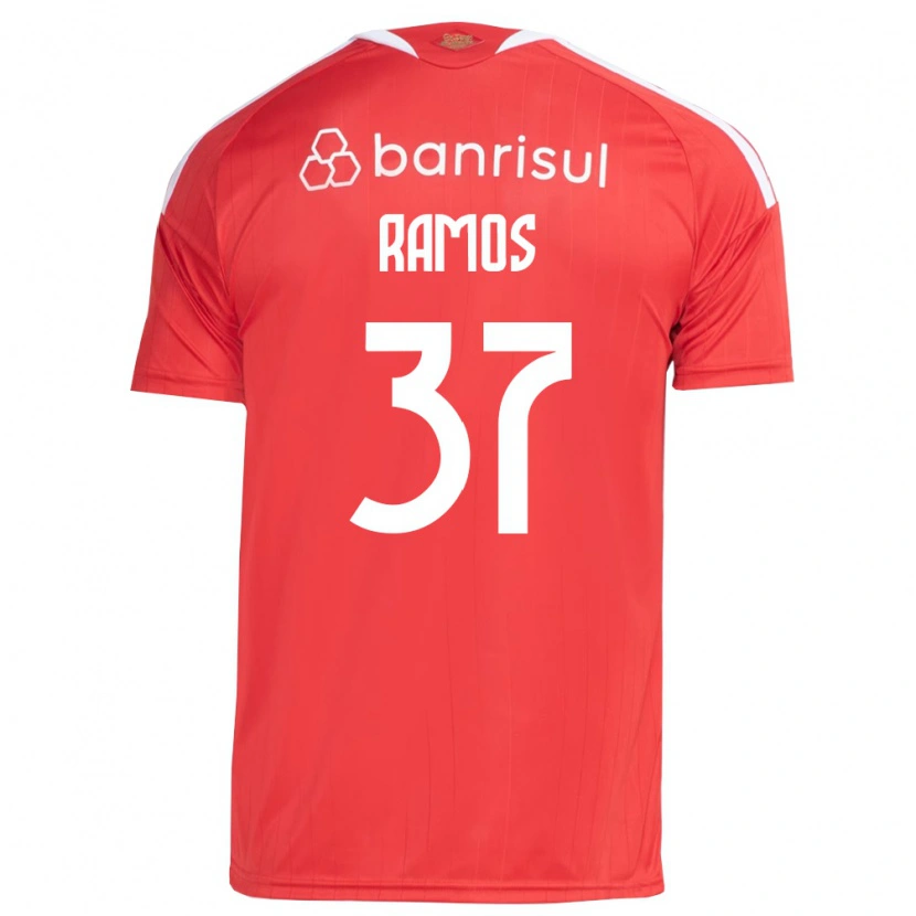 Danxen Damen Lucas Ramos #37 Rot Weiß Heimtrikot Trikot 2026/27 T-Shirt Schweiz