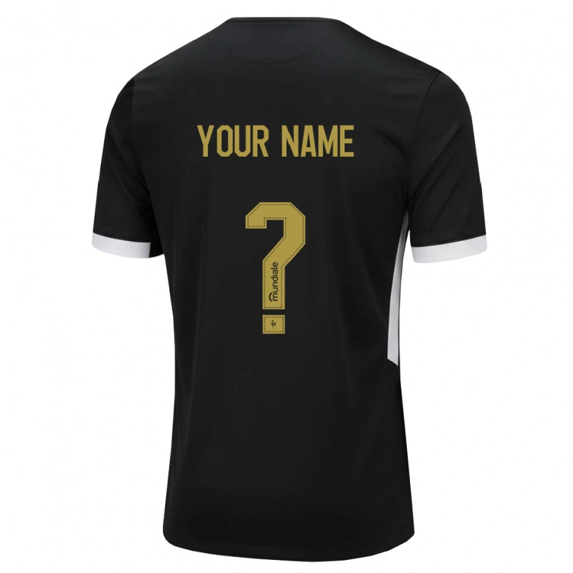 Danxen Damen Ihren Namen #0 Schwarz Weiß Gelb Heimtrikot Trikot 2026/27 T-Shirt Schweiz