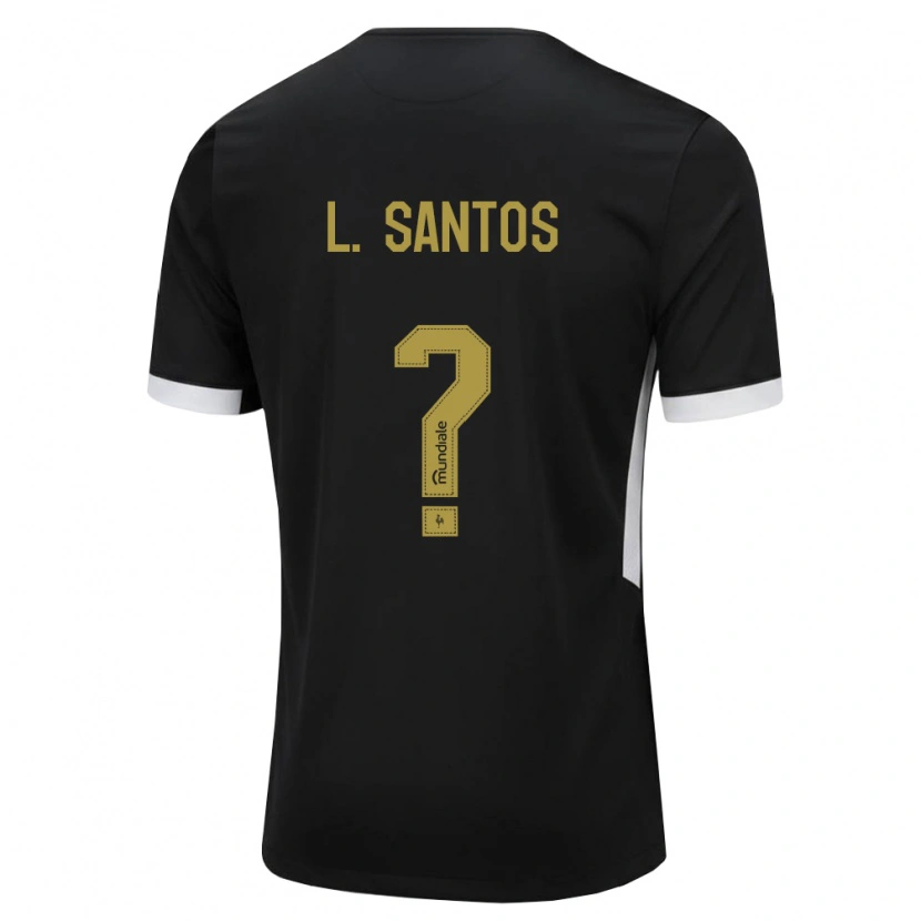 Danxen Damen Leo Santos #0 Schwarz Weiß Gelb Heimtrikot Trikot 2026/27 T-Shirt Schweiz