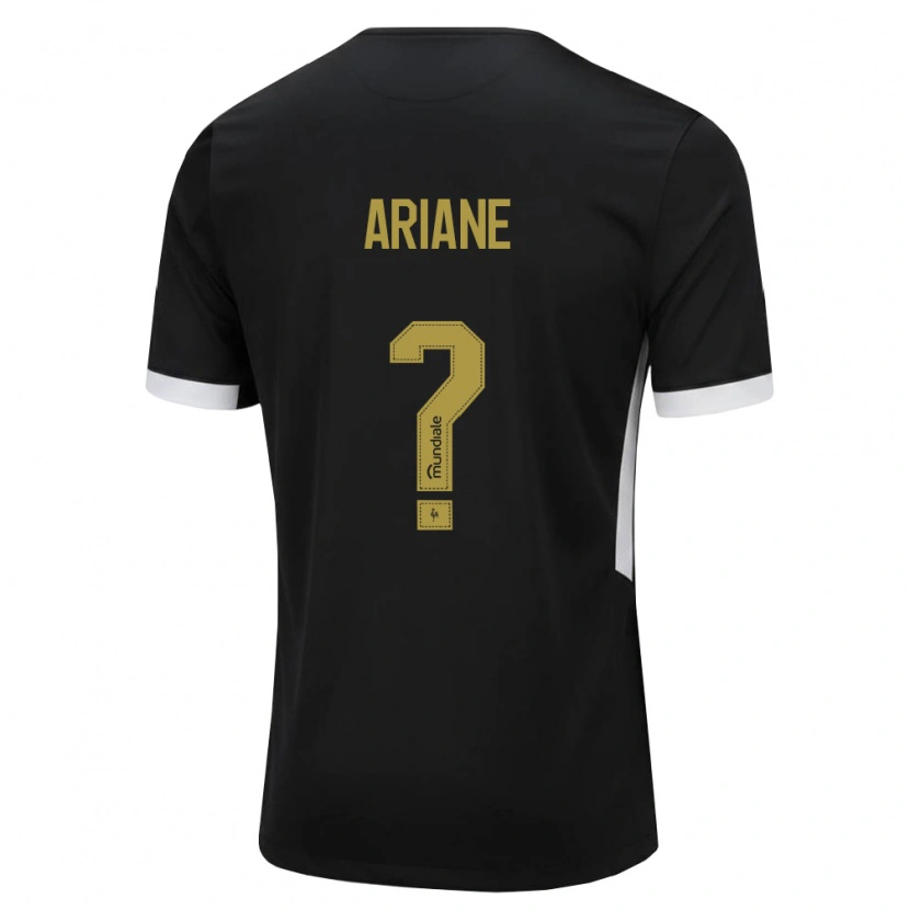 Danxen Damen Ariane #0 Schwarz Weiß Gelb Heimtrikot Trikot 2026/27 T-Shirt Schweiz