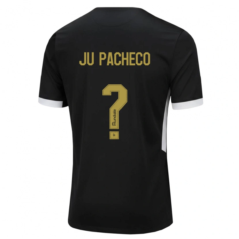 Danxen Damen Ju Pacheco #0 Schwarz Weiß Gelb Heimtrikot Trikot 2026/27 T-Shirt Schweiz