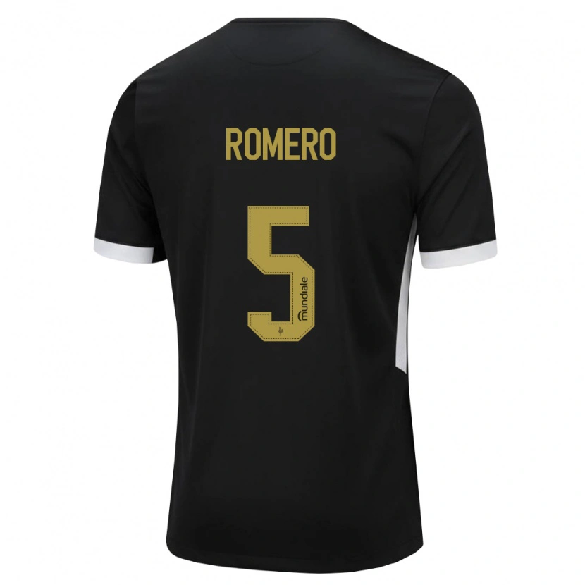 Danxen Damen Mateus Romero #5 Schwarz Weiß Gelb Heimtrikot Trikot 2026/27 T-Shirt Schweiz