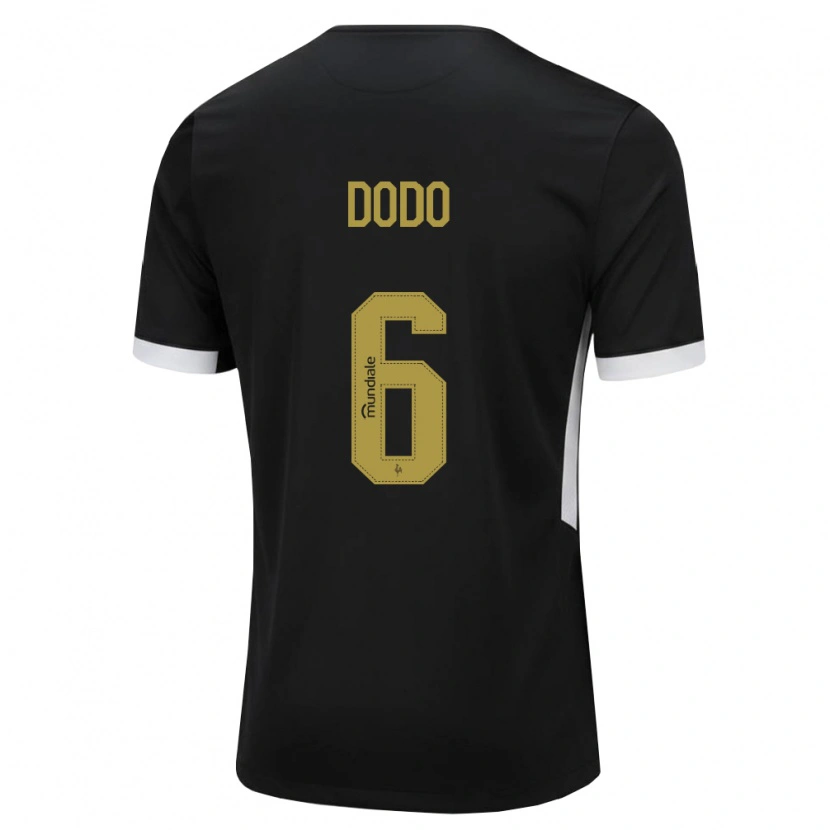 Danxen Damen Dodo #6 Schwarz Weiß Gelb Heimtrikot Trikot 2026/27 T-Shirt Schweiz