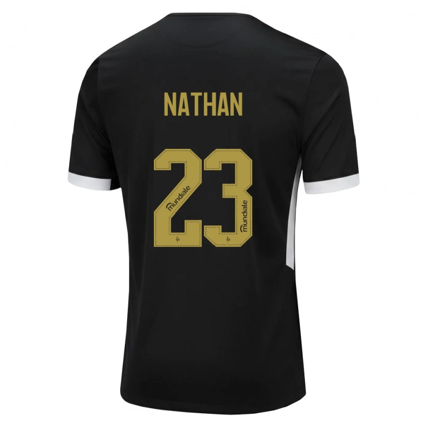 Danxen Damen Nathan #23 Schwarz Weiß Gelb Heimtrikot Trikot 2026/27 T-Shirt Schweiz