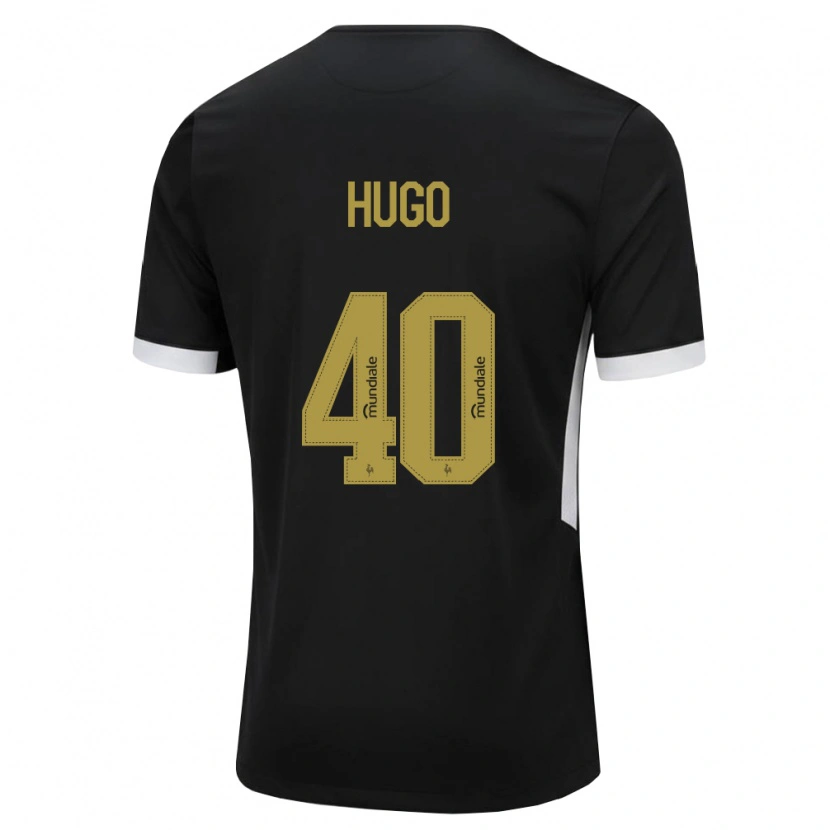 Danxen Damen Victor Hugo #40 Schwarz Weiß Gelb Heimtrikot Trikot 2026/27 T-Shirt Schweiz