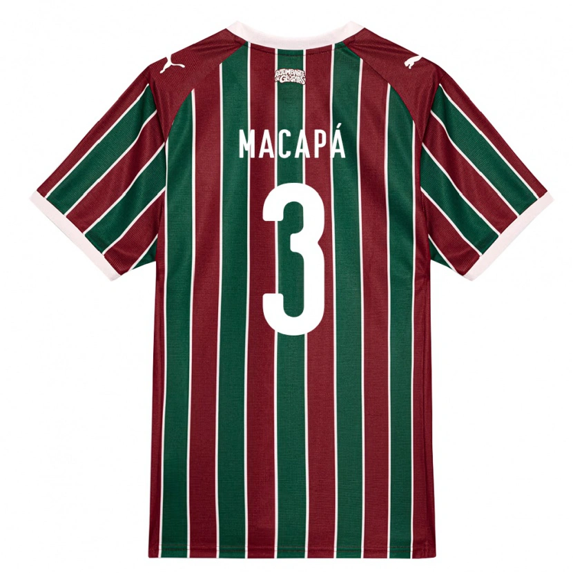 Danxen Damen Gabriel Macapá #3 Grün Burgund Weiß Heimtrikot Trikot 2026/27 T-Shirt Schweiz